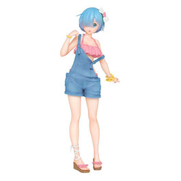 FIGURA RE:ZERO REM ORIGINAL SALOPETTE SWIMWEAR RENEWAL 23 CM