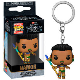 LLAVERO POP MARVEL BLACK PANTHER WAKANDA FOREVER NAMOR 4 CM