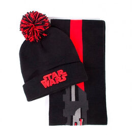 GORRO Y BUFANDA STAR WARS DARTH VADER DIFUZED