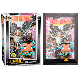 FIGURA POP DC BLACK ADAM COMIC COVER GLOW IN THE DARK 20 CM