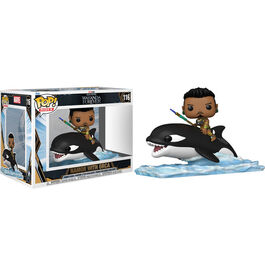 FIGURA POP MARVEL BLACK PANTHER WAKANDA FOREVER NAMOR WITH ORCA BLACK 9CM