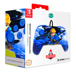 MANDO CONTROLLER WIRED REMATCH ZELDA WARRIOR LINK PDP