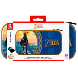 FUNDA DELUXE TRAVEL CASE ZELDA HYRULE BLUE PDP SWITCH