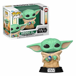 FIGURA POP STAR WARS BOBF GROGU WITH ARMOR 9 CM