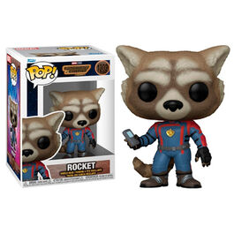 FIGURA POP MARVEL GUARDIANES DE LA GALAXIA VOL.3 ROCKET 9 CM