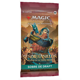 CARTAS MAGIC EL SEOR DE LOS ANILLOS RELATOS DE LA TIERRA MEDIA SOBRE DE DRAFT (ESPAOL)