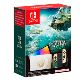 CONSOLA NINTENDO SWITCH OLED EDICION ESPECIAL ZELDA TEARS OF THE KINGDOM SWITCH