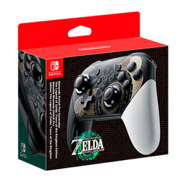 PRO-CONTROLLER + CABLE USB EDICION LIMITADA THE LEGEND OF ZELDA TEARS OF THE KINGDOM NINTENDO SWITCH