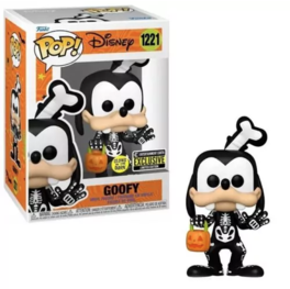 FIGURA POP DISNEY SKELETON GOOFY GLOW IN THE DARK 9 CM