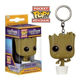 LLAVERO POP MARVEL DANCING GROOT 4 CM