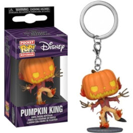 LLAVERO POP PESADILLA ANTES DE NAVIDAD 30TH PUMPKIN KING 4 CM
