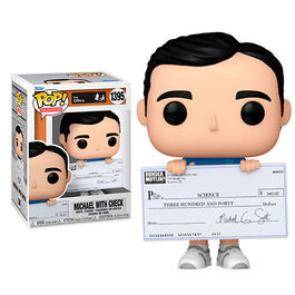 FIGURA POP THE OFFICE MICHAEL CHEQUE 9 CM