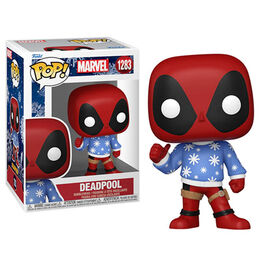 FIGURA POP MARVEL DEADPOOL HOLIDAY 9 CM