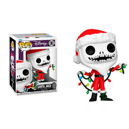 FIGURA POP PESADILLA ANTES DE NAVIDAD SANTA JACK TNBC 30TH 9 CM