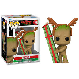 FIGURA POP MARVEL GROOT NAVIDAD 9 CM