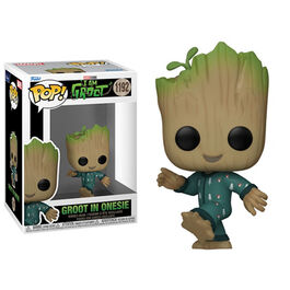 FIGURA POP MARVEL DANCING GROOT IN ONESIE 9 CM