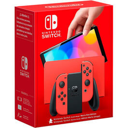 CONSOLA NINTENDO SWITCH OLED EDICION ESPECIAL RED MARIO SWITCH