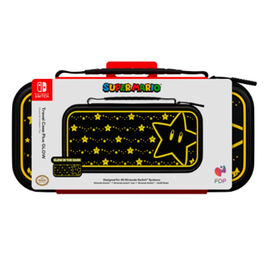 FUNDA TRAVEL CASE PLUS MARIO GLOW STARS SWITCH