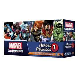 JUEGO DE CARTAS MARVEL CHAMPIONS HEROES REUNIDOS 1