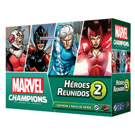 JUEGO DE CARTAS MARVEL CHAMPIONS HEROES REUNIDOS 2
