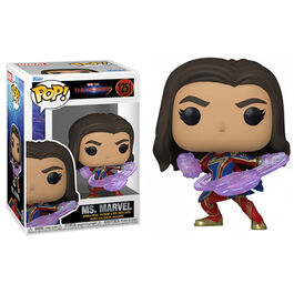 FIGURA POP THE MARVELS - MISS MARVEL 9 CM