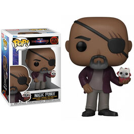 FIGURA POP THE MARVELS - NICK FURY 9 CM