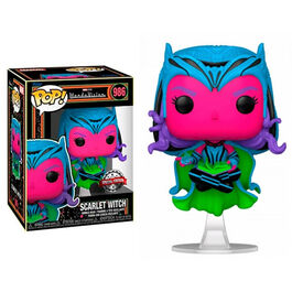 FIGURA POP MARVEL SCARLET WITCH BLACK LIGHT 9 CM