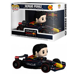 FIGURA POP FORMULA 1 SERGIO PEREZ WITH CAR 15 CM