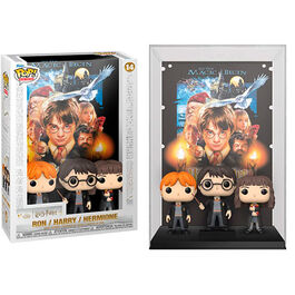 FIGURA POP HARRY POTTER POSTER PIEDRA FILOSOFAL 15 CM