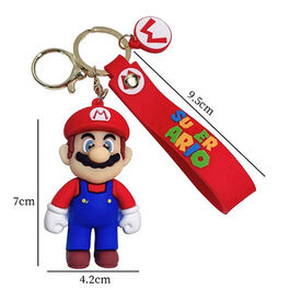 LLAVERO SUPER MARIO BROS MUÑECO 7 CM