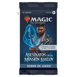 CARTAS MAGIC ASESINATOS EN LA MANSION KARLOV SOBRE DE JUEGO (ESPAÑOL)