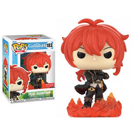 FIGURA POP GENSHIN IMPACT DILUC RAGNVINDR 9 CM