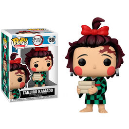 FIGURA POP DEMON SLAYER TANJIRO MUJER 9 CM