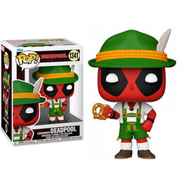 FIGURA POP MARVEL DEADPOOL LEDERHOSEN 9 CM