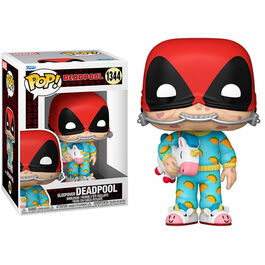FIGURA POP MARVEL DEADPOOL SLEEPOVER 9 CM