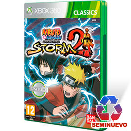 NARUTO SHIPPUDEN ULTIMATE NINJA STORM 2 CLASSICS XBOX 360 (SEMINUEVO)