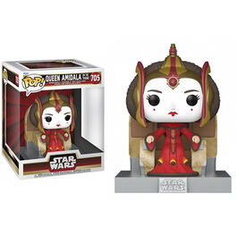 FIGURA POP STAR WARS QUEEN AMIDALA ON THRONE 15 CM