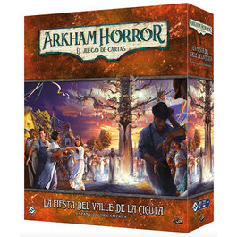 JUEGO DE CARTAS ARKHAM HORROR LA FIESTA DEL VALLE DE LA CICUTA EXPANSION CAMPAÑA
