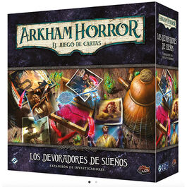 JUEGO DE CARTAS ARKHAM HORROR LOS DEVORADORES DE SUEÑOS EXPANSION INVESTIGADORES