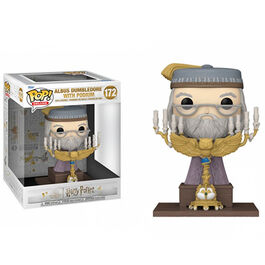 FIGURA POP HARRY POTTER DELUXE ALBUS DUMBLEDORE CON PODIO 15 CM