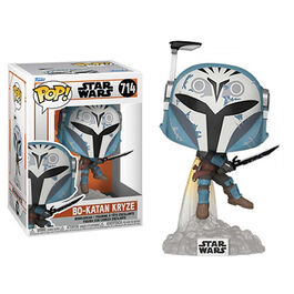 FIGURA POP STAR WARS BO-KATAN WITH DARKSABER AND JET PACK 9 CM