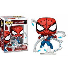 FIGURA POP MARVEL SPIDERMAN 2 PETER PARKER (ADVANCED SUIT 2.0) 9 CM