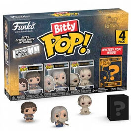 FIGURA BITTY PACK 4 EL SEÑOR DE LOS ANILLOS 1 2,5 CM