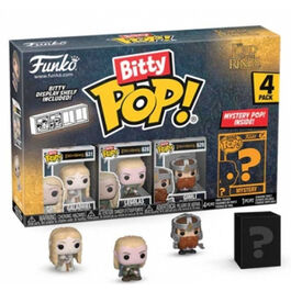 FIGURA BITTY PACK 4 EL SEÑOR DE LOS ANILLOS 2 2,5 CM