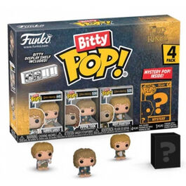 FIGURA BITTY PACK 4 EL SEÑOR DE LOS ANILLOS 3 2,5 CM