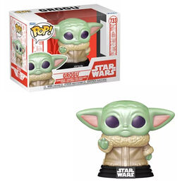 FIGURA POP STAR WARS GROGU (HOLIDAY) 9 CM