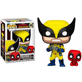 FIGURA POP DEADPOOL 3 WOLVERINE WITH BABYPOOL 9 CM