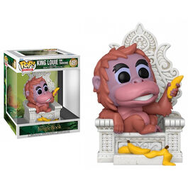 FIGURA POP DISNEY EL LIBRO DE LA SELVA LOUIE EN TRONO 15 CM