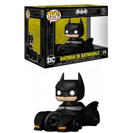 FIGURA POP DC COMICS 85TH BATMAN EN BATMOVIL 15 CM