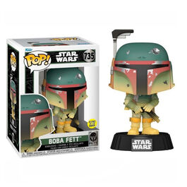 FIGURA POP STAR WARS BOBA FETT GLOW IN THE DARK 9 CM